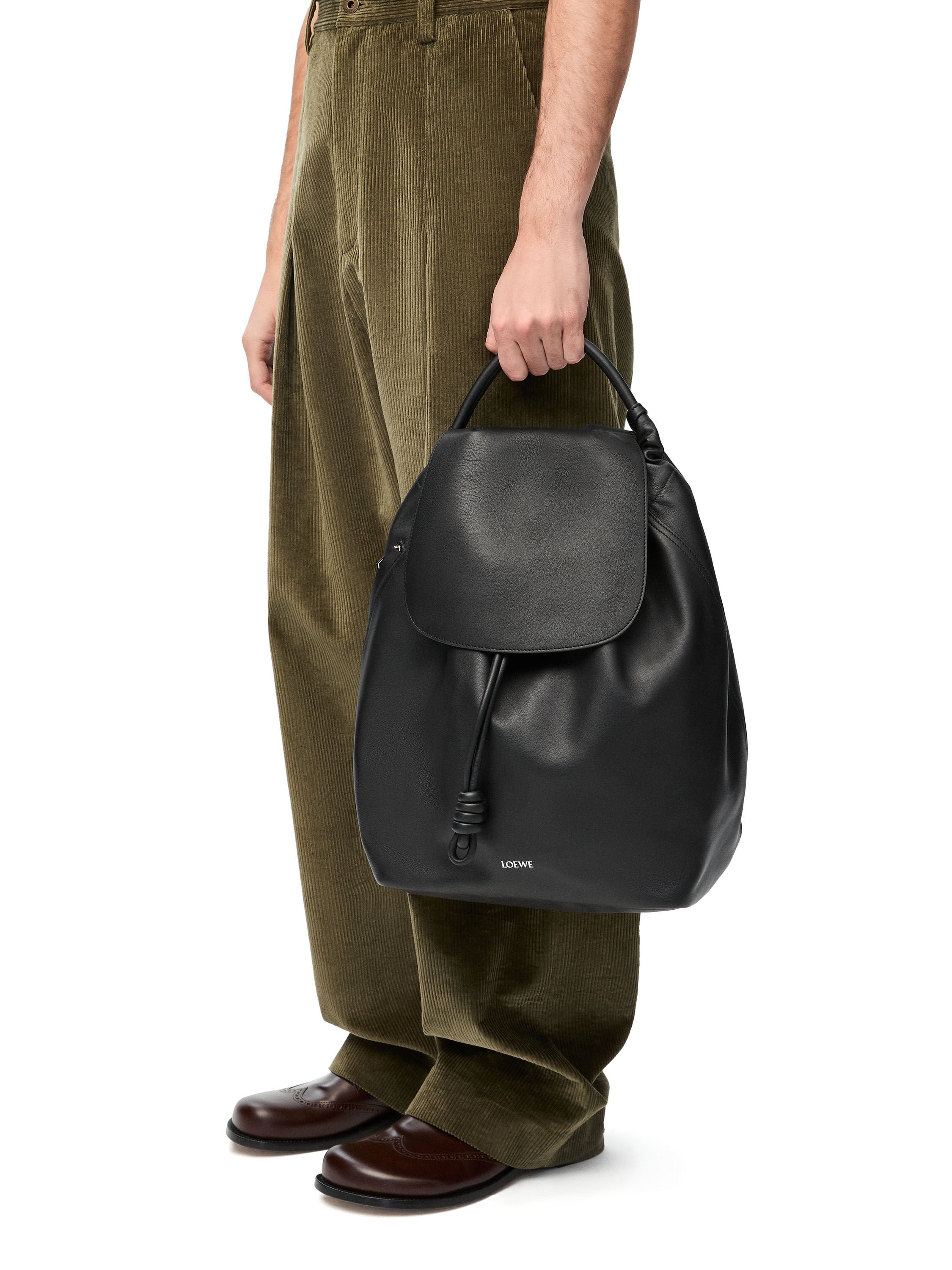 Men s Designer Leather Backpacks Laptop Bags LOEWE LOEWE